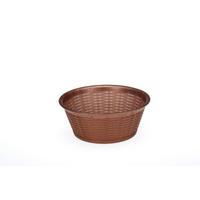 Bora Plastik Hasır Desenli Ekmek Sepeti Yuvarlak No:1 BO659