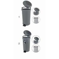 Mono Tone Pedallı Çöp Kovası Derin No:2 - 21,4 Lt BO1185