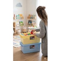 Hit Box Gıdaya Uygun Tekerlekli Kasa No25 - 50 Lt BO277