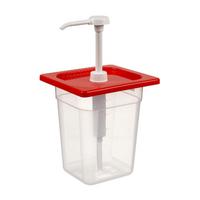 Corona Professional 1/6 Kare 176*162*10 Gövde PP Kilitli Ketçap&Mayonez Pompalı BO9146